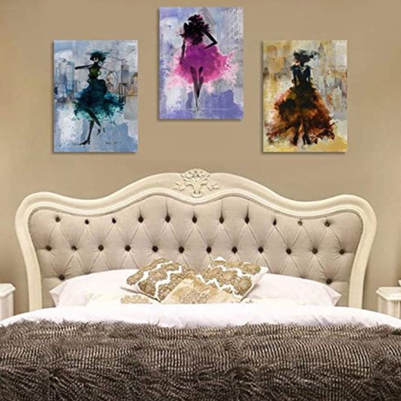 Other - Canvas Wall Art Sexy Women City Paintings